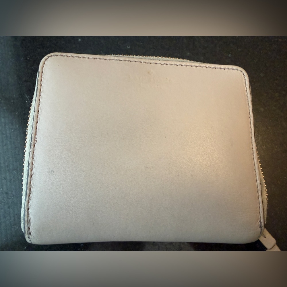 Kate Spade Tan Zip Around Wallet